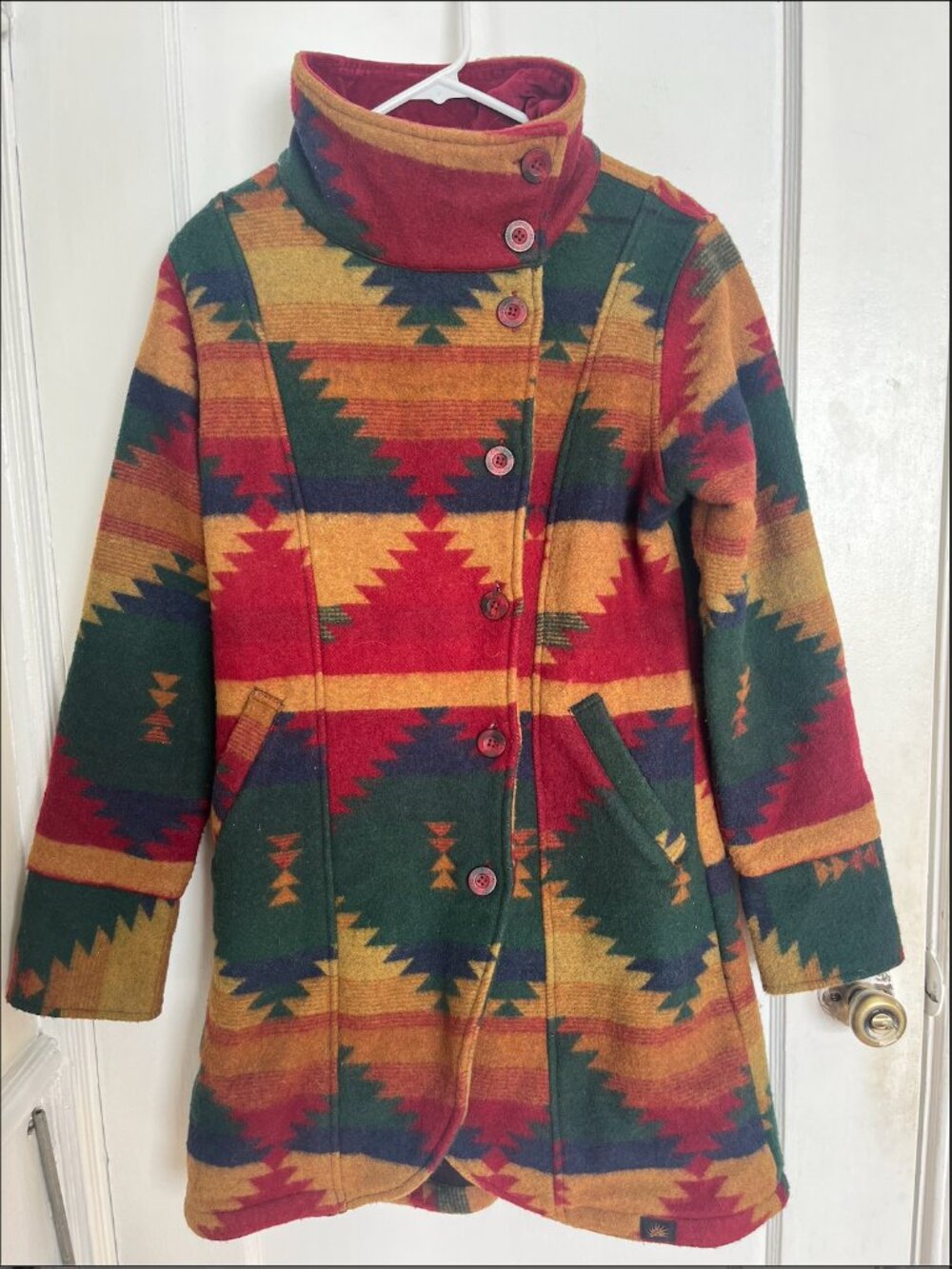 Aztec Wool Coat M, Alltag Berlin by Chapati Brand